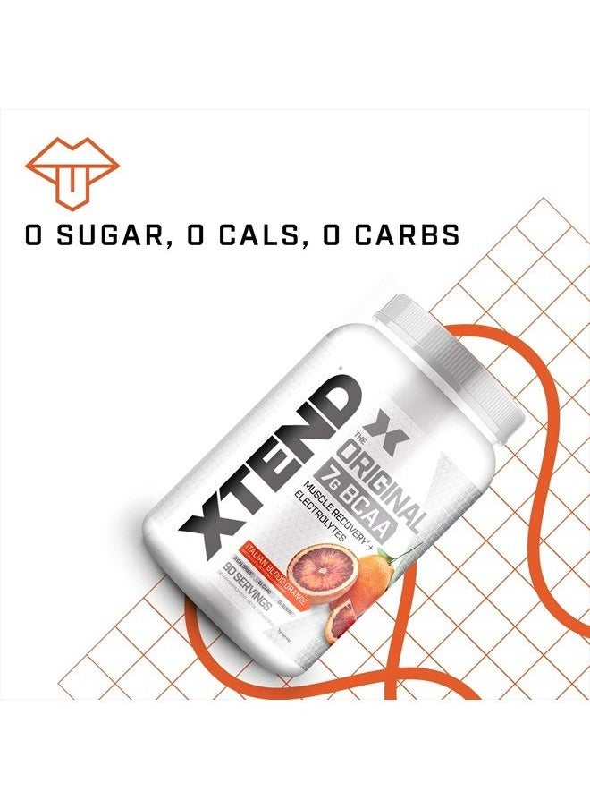 XTEND Original BCAA Powder Italian Blood Orange - Sugar Free Post Workout Muscle Recovery Drink with Amino Acids - 7g BCAAs for Men And Women - 90 Servings  - Image 5