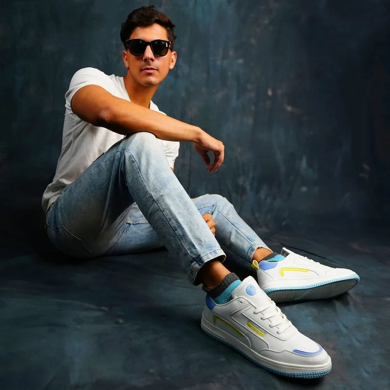 Bacca Bucci White Polar Sneakers for Men | Best Price UAE