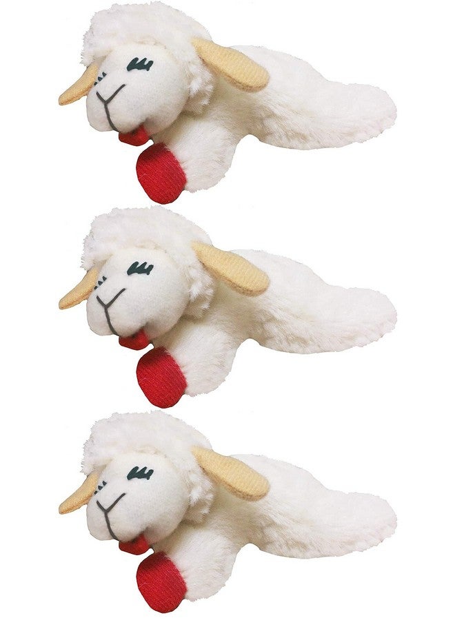 Multipet Lamb Chop Cat Toy (Small (Pack of 3))