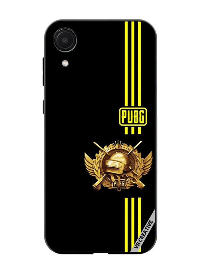 VR CREATIVE Protective Case Cover For Samsung Galaxy A03 Core Pubg Yellow Design Multicolour - Image 1