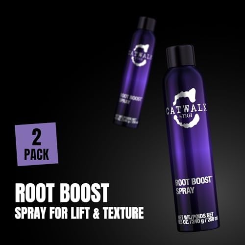 TIGI Catwalk Root Boost Spray Foam - Directional Mousse for All Hair Types - For Lift & Texture - For All Hair Types - Finish on Wet Hair & Blow Dry - Premium Hair Care Products - 8.5 oz (2 Pack) - Image 2