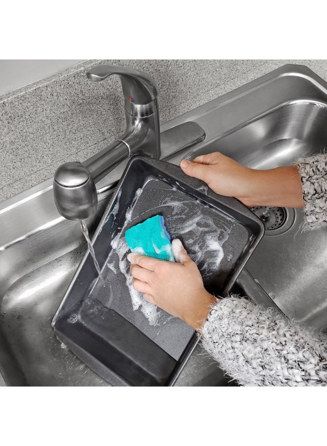 o cedar OCedar Scrunge NonScratch Scrub Sponge Pack of 6 MultiUse AllPurpose OdorResistant Scrubbing Sponge Safely Cleans All Hard Surfaces in Kitchen and Bathroom - Image 5