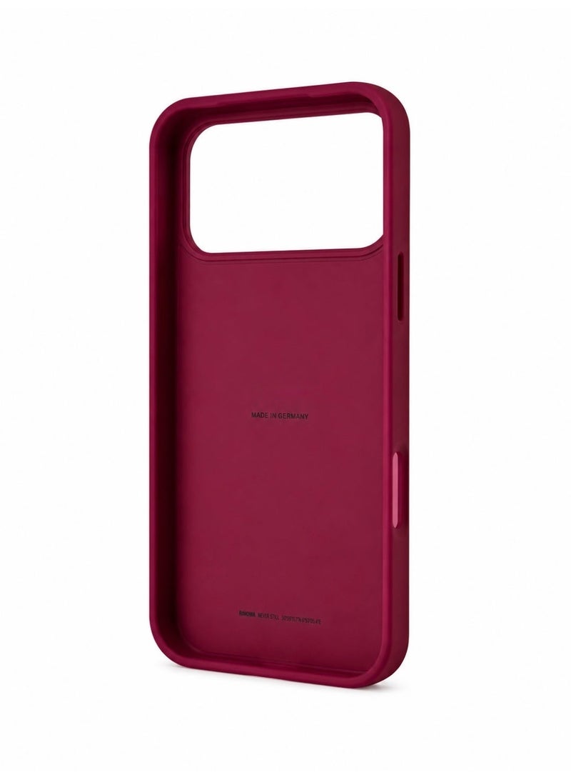 Luxury Protective Case for iPhone 17 Pro Max –Berry Red - Image 5