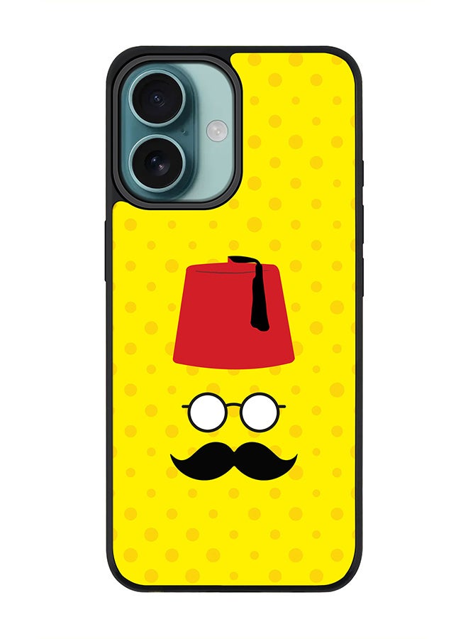 Stylizedd For iPhone 16 Case [Compatible with MagSafe] Slim Magnetic cover Phone Case iPhone 16 -Moussy Basha - Image 1