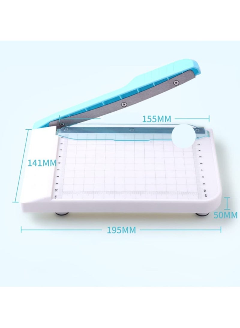 كيه دبليو تريو مصغرة آلة قطع الورق 6 بوصة ( 155mm ) شبكة لوحة آلة قطع الورق النسبي - Image 2