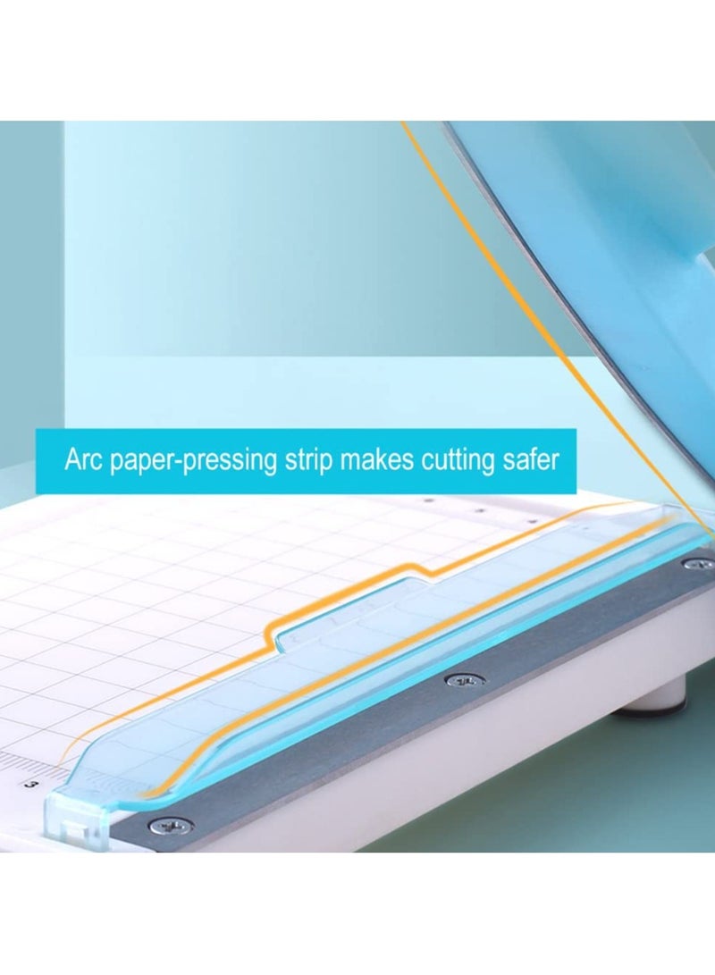 كيه دبليو تريو مصغرة آلة قطع الورق 6 بوصة ( 155mm ) شبكة لوحة آلة قطع الورق النسبي - Image 5