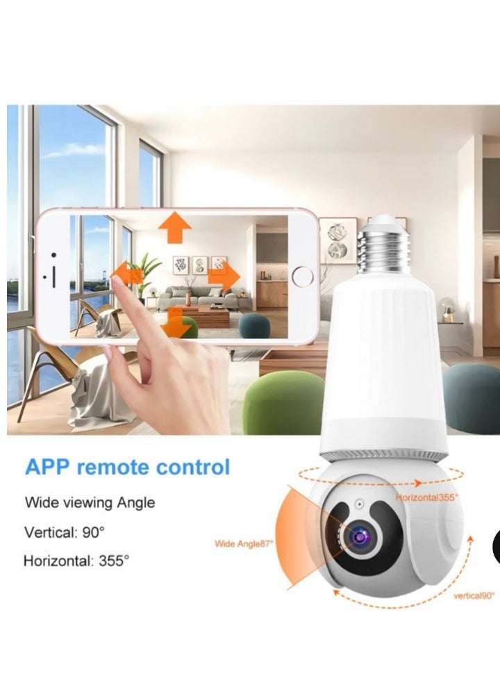 JAJEEK "NEW WiFi Wireless Bulb CCTV Camera – Indoor Surveillance Solution"