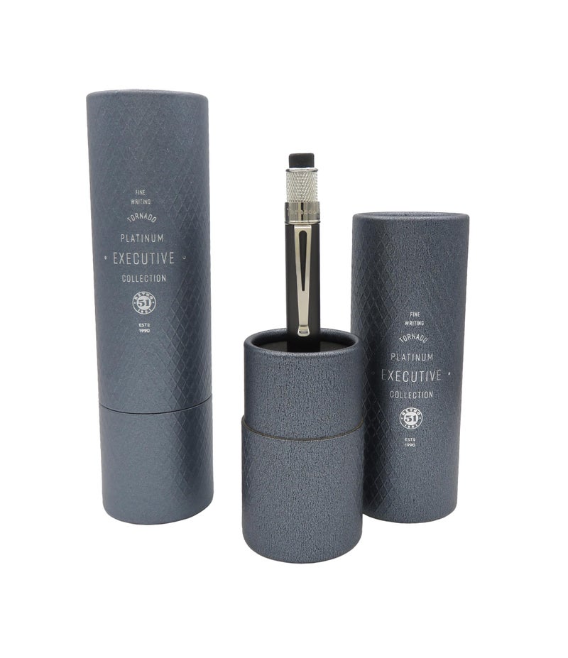 Retro 51 Black Nickel Platinum Pencil 1.15 mm - Image 3