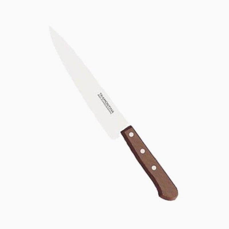 Professional Kitchen Knife with Wooden Handle, Stainless Steel Blade