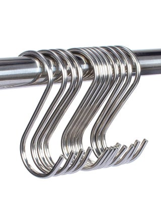 Cliffton Pack of 8 Pcs Heavy Duty S Hooks for Hanging S Shaped Hooks for Hanging S Hooks for KitchenClothesOffice Steel S HooksCloth Hanger Hook Pack of 8325 inches - pzsku/ZEC18D52A82D91D9E34CEZ/45/1746562869/a52c7d49-b889-4cc5-a404-2379b095cac3