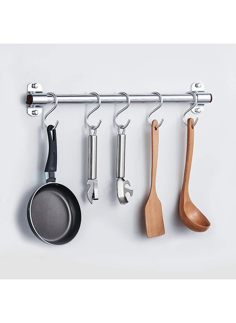 Cliffton Cliffton Pack of 8 Pcs Heavy Duty S Hooks for Hanging S Shaped Hooks for Hanging S Hooks for KitchenClothesOffice Steel S HooksCloth Hanger Hook Pack of 8325 inches  - Image 5