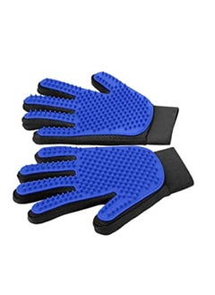 Dog Grooming Glove 1 Pair Pet Hair Removal Glove Cat Hair Remover Glove Pet Massage Bathing Long or Short Fur Glove
