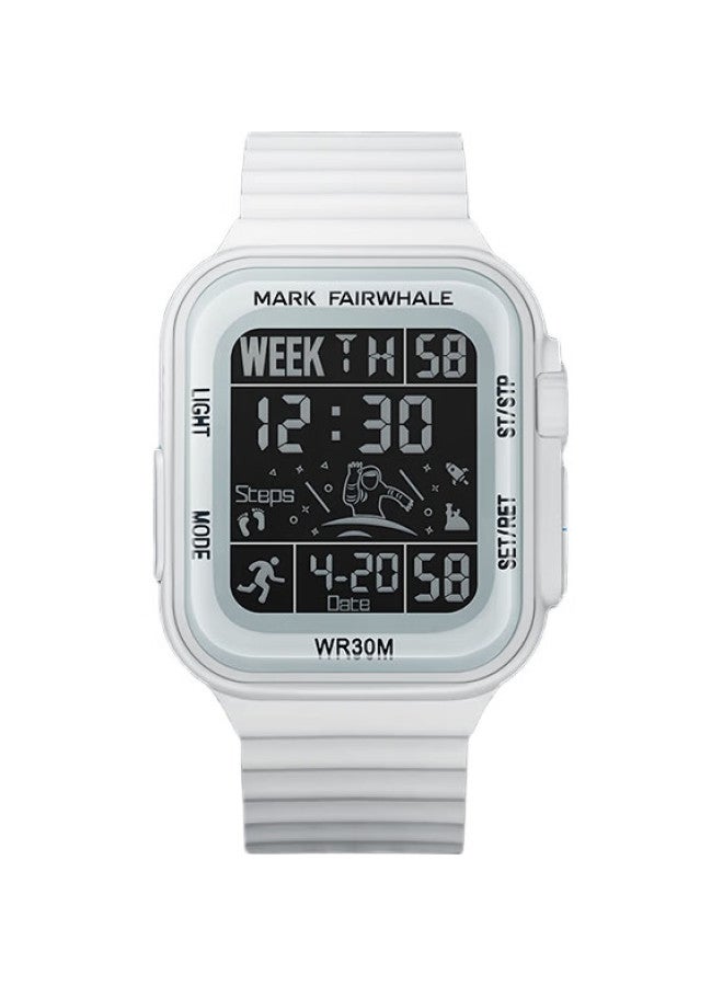 FAIRWHALE (Fairwhale) Men'S Sports Watch Student Fashion Led Electronic Smart Watch Alarm Clock Timing Night Light Waterproof Wristwatch 4430 - Image 3