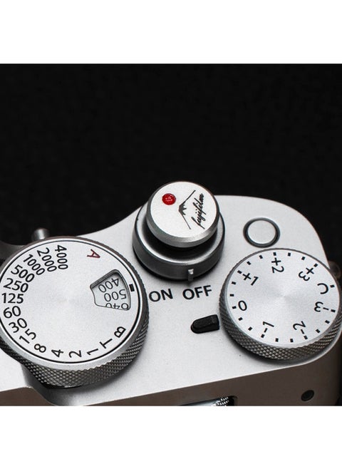 For Fuji Xt30xm5 Camera Shutter Button Cap Xt50 Hot Boot Cover Nikon Z30z50 Second Generation Accessories-Color:Threaded Mount Fuji Shutter Button—aluminum Alloy