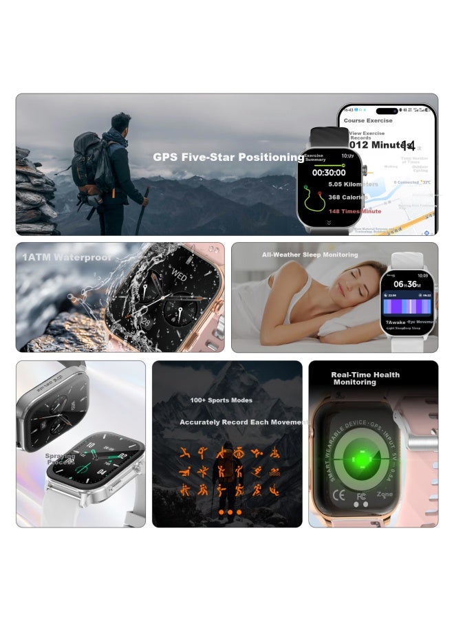 Kpep [professional Sports] Gps Five-star Precise Positioning Outdoor Running All-night Sleep Monitoring, 10-meter Deep Waterproof Heart Rate And Speed Blood Oxygen Monitoring Smart Sports Watch - Image 1