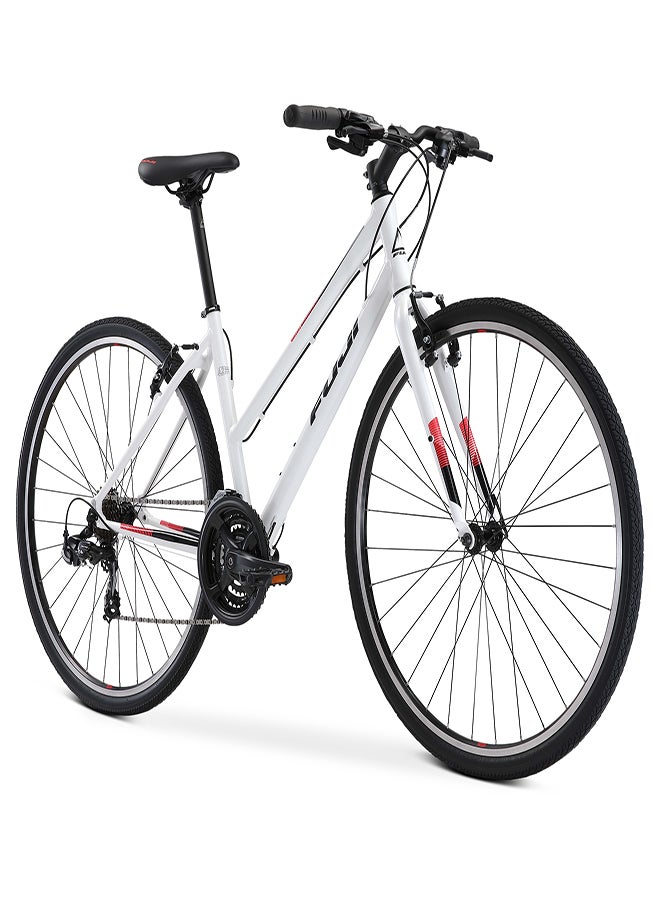 Fuji Absolute 2.1 ST Bike | 21 Inch Wheel Size | 21 Speed | Pearl White Color - Image 1