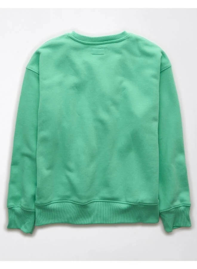 American Eagle AE Everyday Luxe Crew Neck Sweatshirt