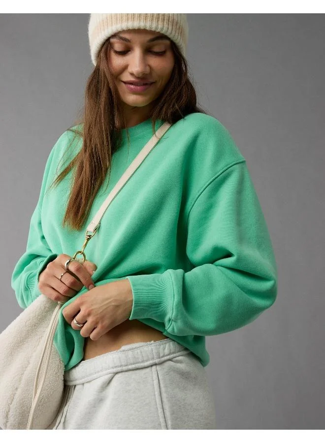American Eagle AE Everyday Luxe Crew Neck Sweatshirt