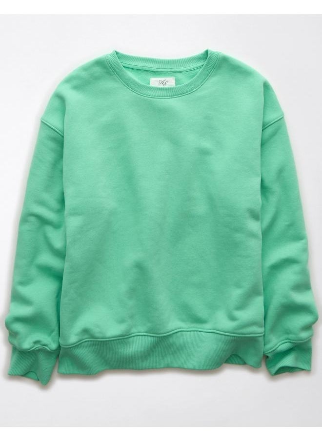 American Eagle - AE Everyday Luxe Crew Neck Sweatshirt - Image 1