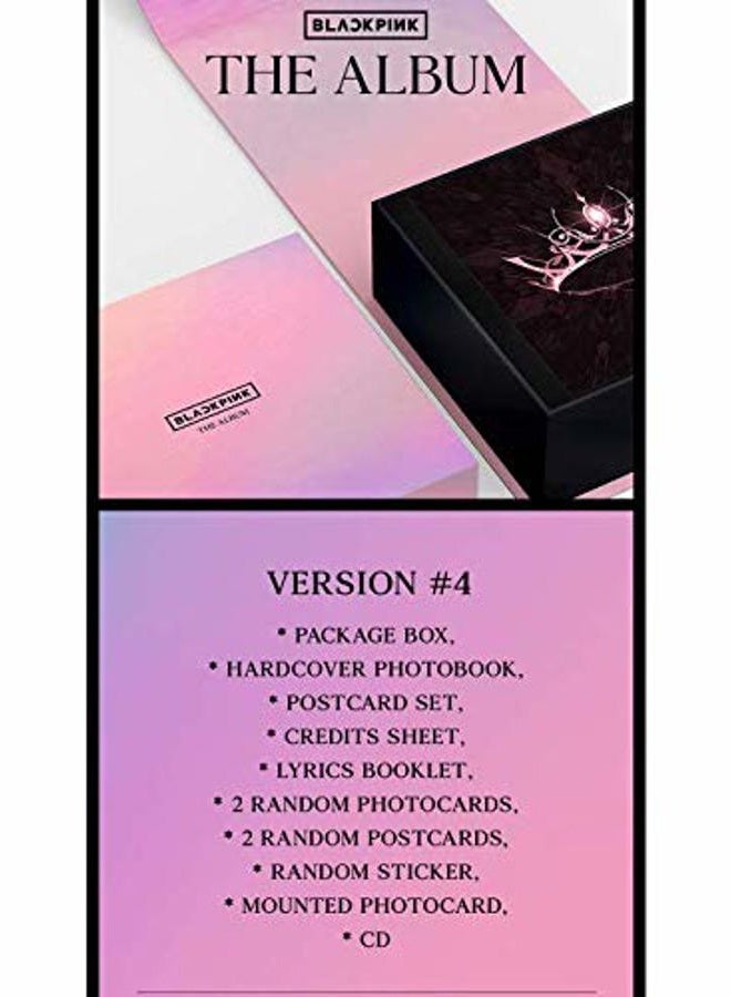 Black Pink مجموعة بطاقات الصور الشفافة للألبوم الكامل الأول لفرقة بلاك بينك النسخة 4 - Image 2