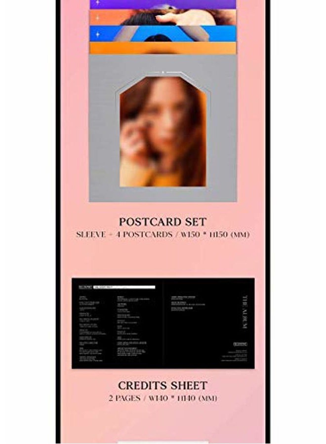 Black Pink مجموعة بطاقات الصور الشفافة للألبوم الكامل الأول لفرقة بلاك بينك النسخة 4 - Image 4