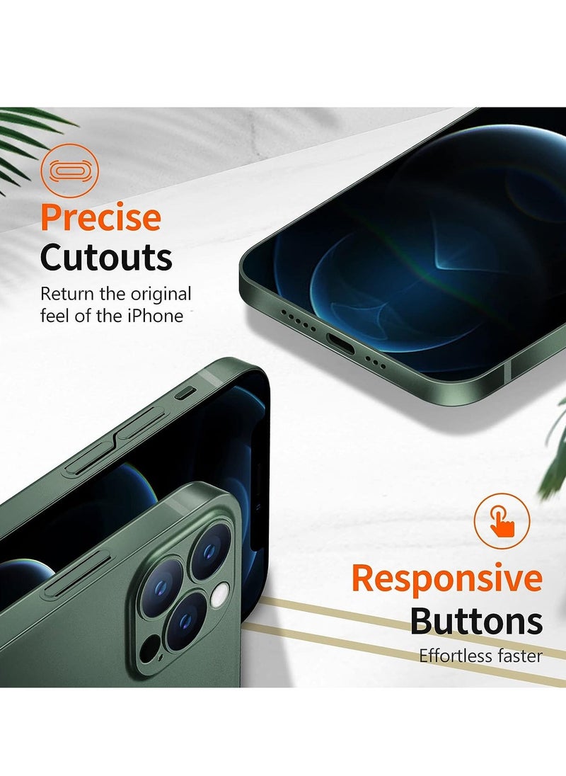 ELTRAZONE iPhone 13 Pro Max Slim Case,Paper-Thin Matte Finish Skin Back Case [Anti-Fingerprints& Non Yellowing] Ultra Protective Cover - Image 5