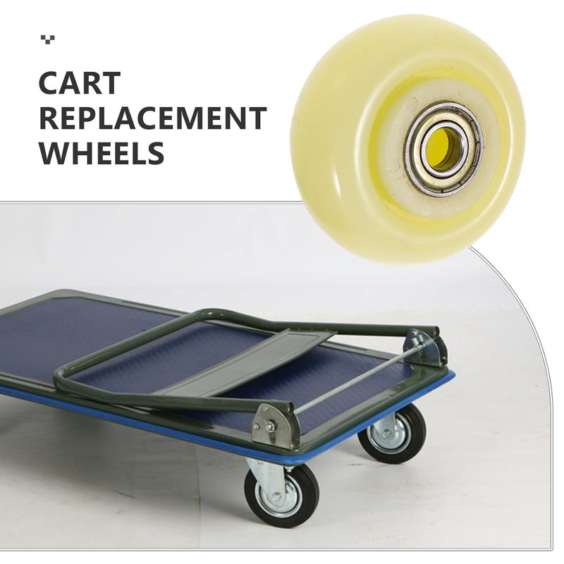 Heavy Duty 3 Inch Nylon Caster Wheel with Ball Bearing for Industrial Cart and Scaffolding - Image 4