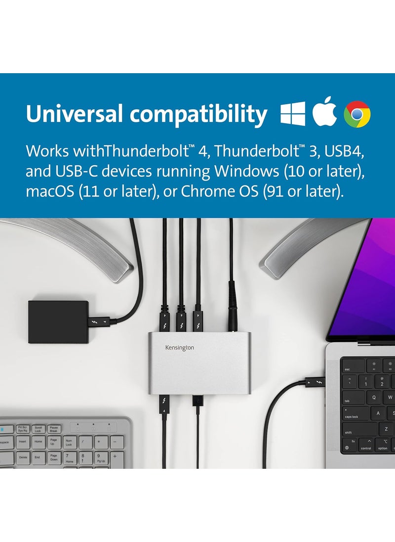 Kensington Kensington SD2600T Thunderbolt 4 Hub Dual 4K 65W PD  Mac and Windows K34036NA  - Image 2