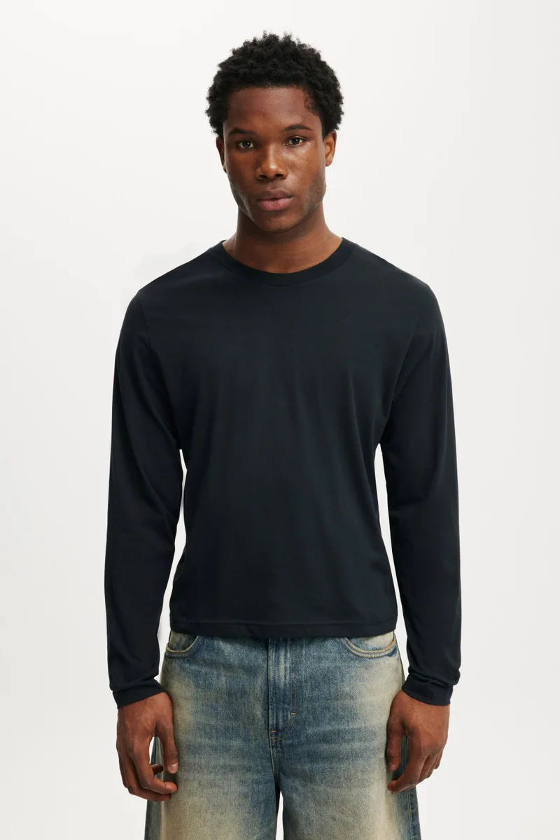 كوتون اون CROPPED FIT LONG SLEEVE