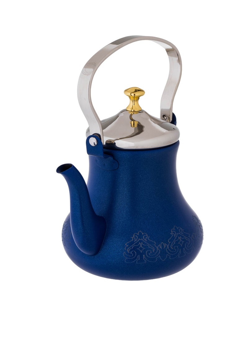 Hic Moroccan Teapot Stainless Steel Top Handle 1.60L Blue Color  - Image 2