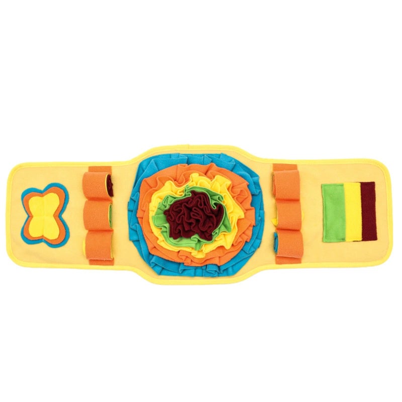 Pet toy dog watch type sniffing pad grinding teeth leaking food puzzle game puppy self-hi universal in all seasons - Image 1