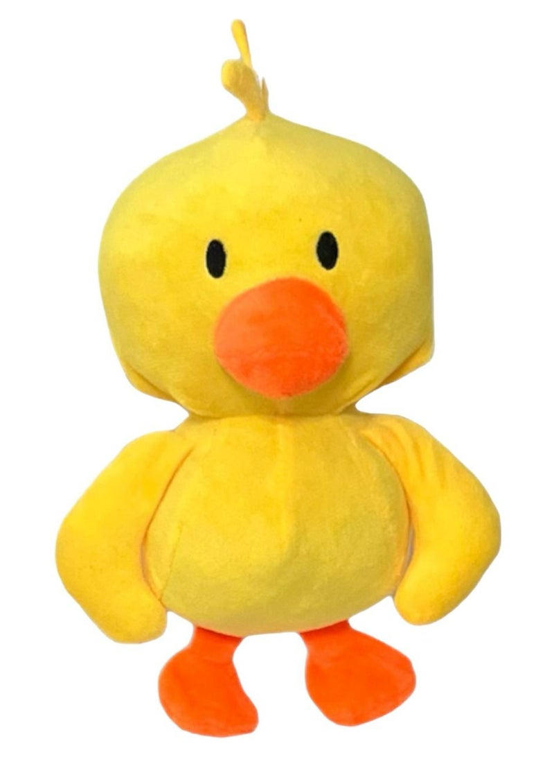 Soft/Plush/Stuffed High Quality Washable Yellow Duck Animal Toy for Kids (Boys/Girls) (30cm)  - Image 1