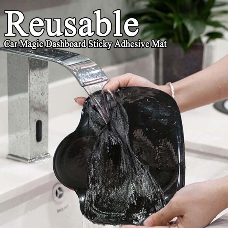 Multifunction Car Anti Slip Dashboard Mat With Phone Holder For All Mobile Phones Color D - Image 4