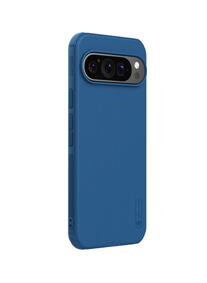Nillkin Super Frosted Shield Pro cover case for Google Pixel 9/9 Pro - Blue - Image 1