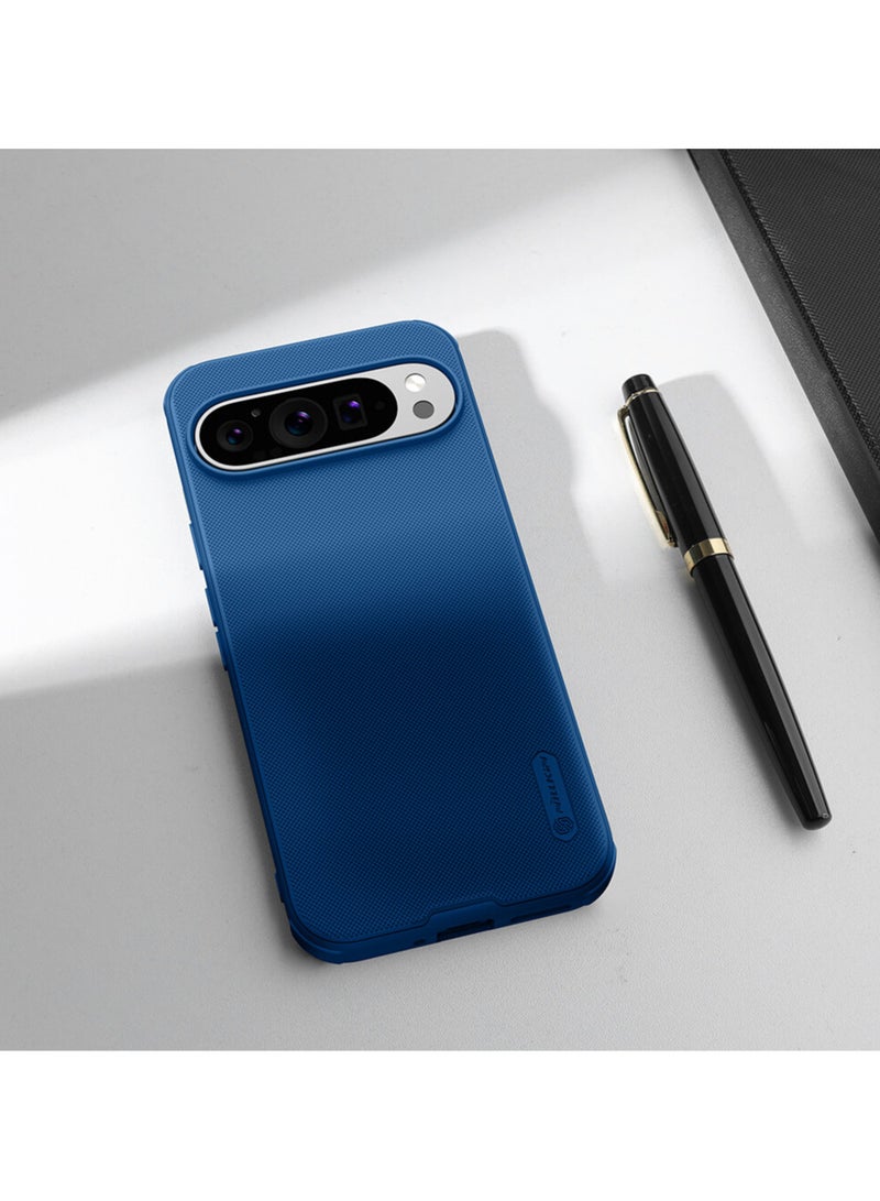 Nillkin Super Frosted Shield Pro cover case for Google Pixel 9/9 Pro - Blue - Image 5