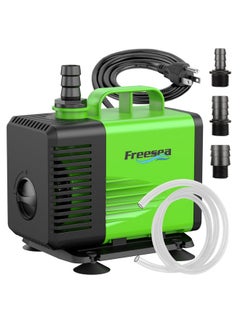 FREESEA Submersible Water Pump for Pond: 1350GPH 150W Aquarium Fountain Pump with 6.6ft Tubing for Waterfall Hydropoic Fish Tank