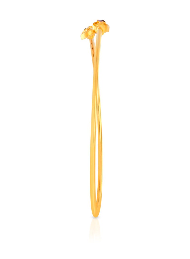 Malabar Gold and Diamonds 22k 916 Purity Malabar Gold Bangle BG5768714Y24  - Image 2