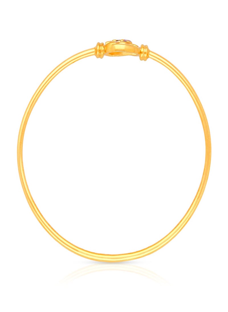 Malabar Gold and Diamonds 22k 916 Purity Malabar Gold Bangle BG5768714Y24  - Image 3