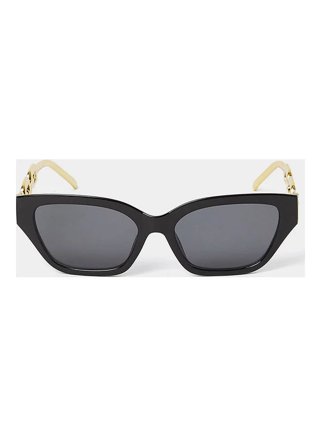 Styli Chain Style Arm Cat Eye Sunglasses