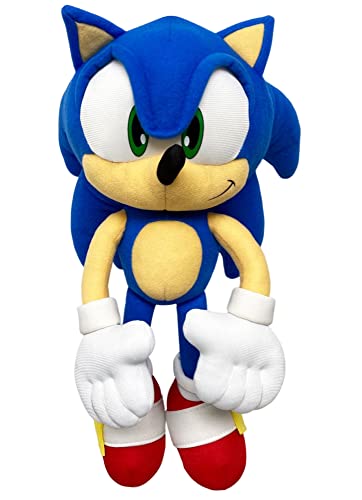 Great Eastern Entertainment GE Animation GE-52749 Sonic the Hedgehog 14" Sonic Stuffed Plush - Image 1