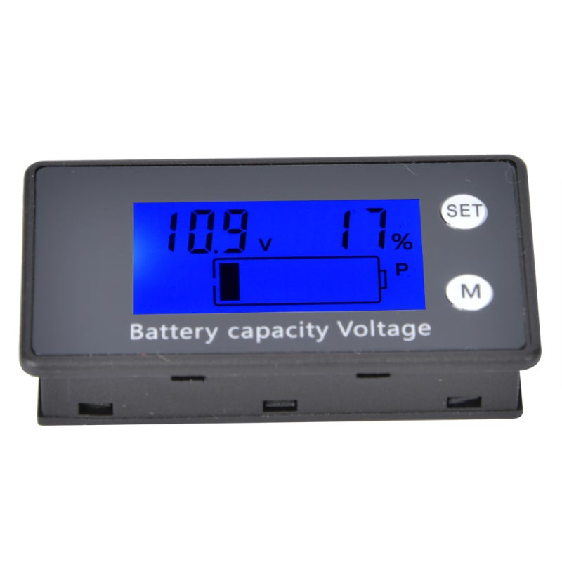 SUPNOVA DC Voltmeter: DC 10V-100V LCD Screen - Real-Time Monitoring & Reverse Connection Protection Digital Voltmeter with Pluggable Connector for DC Voltage Measurement - Image 3