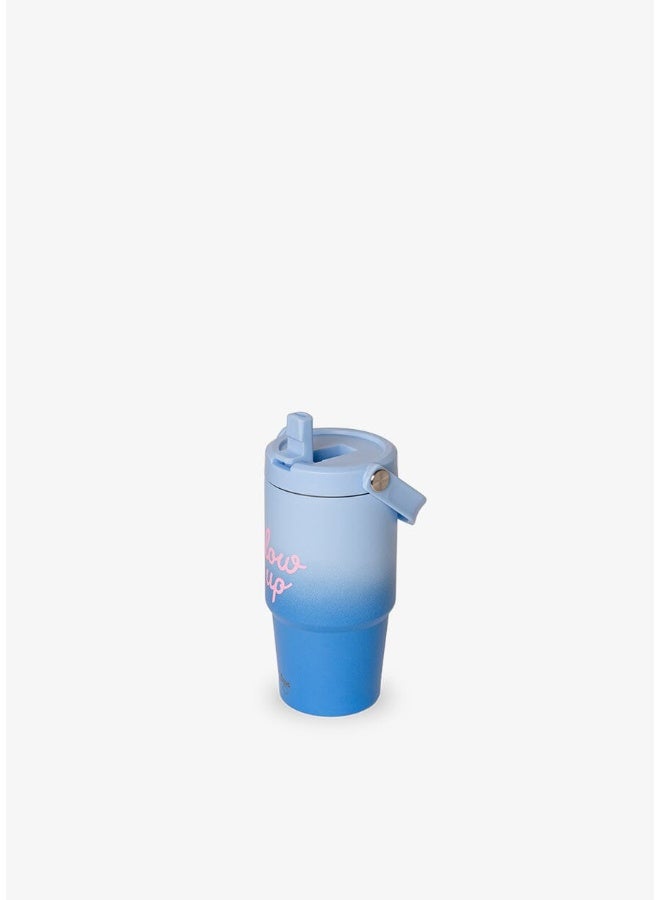 Citron - Glow Up Stainless Steel Insulated Tumbler - Blue - 600 ml - Image 3