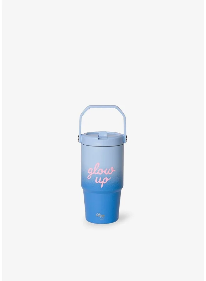 سترون Citron - Glow Up Stainless Steel Insulated Tumbler - Blue - 600 ml