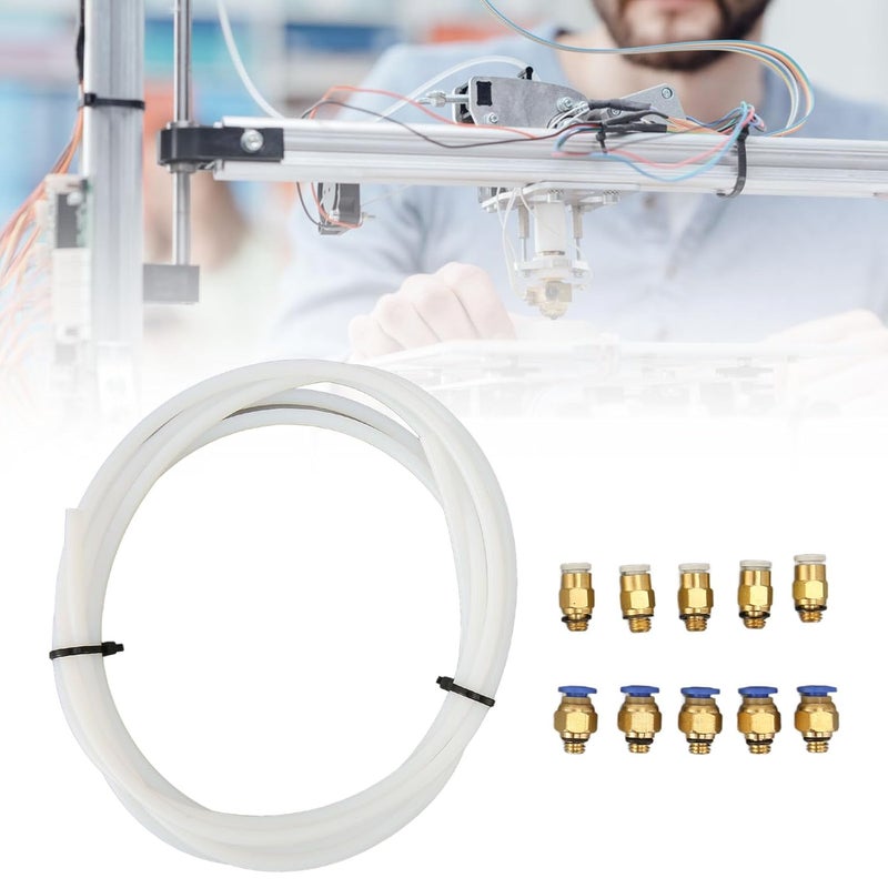 PTFE Tubing 2 Meter Flexible Tube for 3D Printer Filament 1.75mm PLA ABS - Image 5