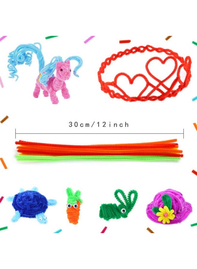 Caydo 360 Pieces Pipe Cleaners 40 Assorted Colored Chenille Stems For Art And Crafts Children’S Craft Supplies (6 Mm X 12 Inch) - Image 5
