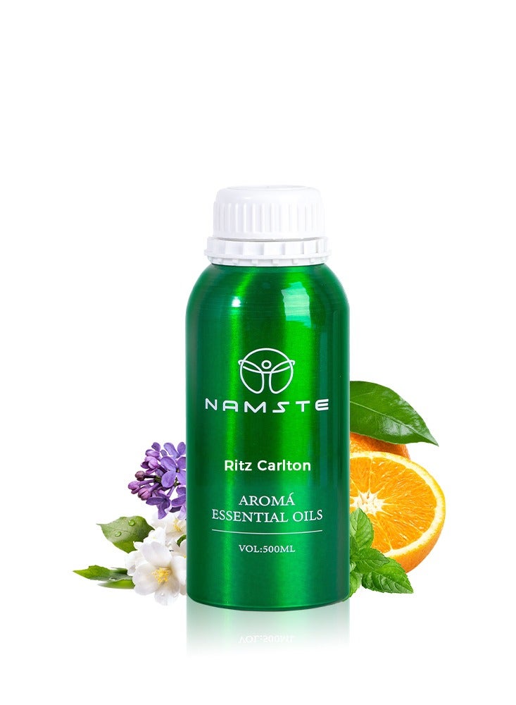 NAMSTE Aromatherapy essential oil perfume oil long-lasting fragrance soft fragrance 500ml-compound aromatherapy essential oil | sandalwood ambergris cedar mixed with citrus flowers.  - Image 1
