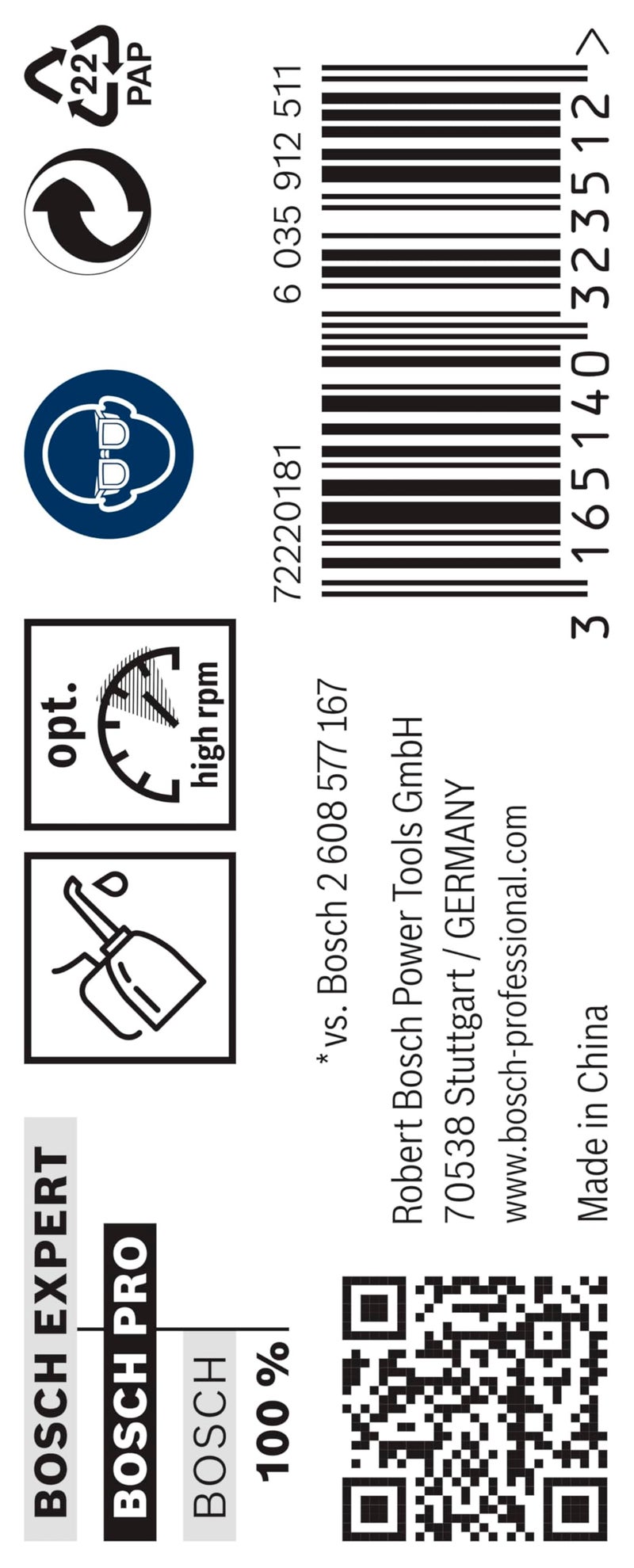 Bosch Professional Metal Drill Bits HSS-G With Diameter 4.8mm, Working Length- 52mm, Total Length- 86mm, Pack Of 10 - Image 4