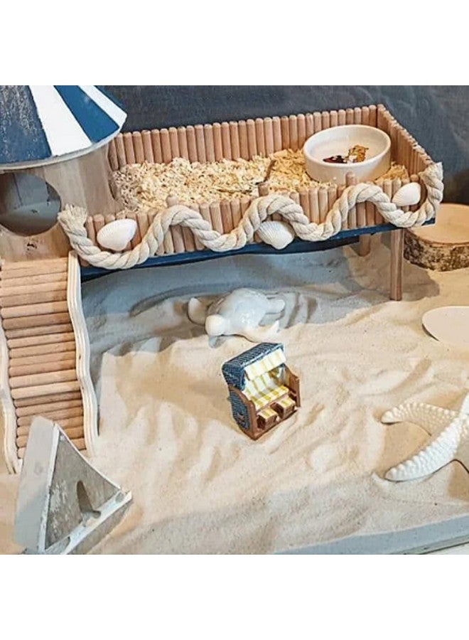 دكتور دودو رمل استحمام الهامستر من دكتور دودو، 2.8 رطل رمل صحراوي خالٍ من الغبار أو رمل للاستخدام في الحمام للهامستر والشنشيلة والجربوع والفئران السورية والحيوانات الصغيرة (أبيض) - Image 5