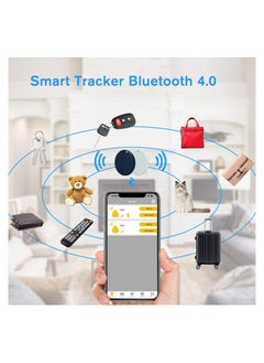 Y&D 2 Pack Bluetooth Key Finder Locator, Mini Anti Lost Item Tag Tracker Alarm For Pet, Key, Wallet, Luggage, Compatible With Ios And Android, Incl Silicone Protective Cases  - Image 3