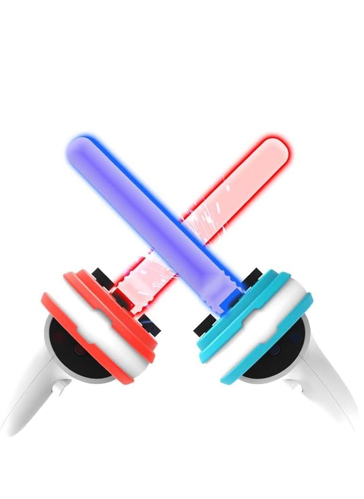 Dual Handles Extension Grips for Oculus quest2, Controllers Playing Beat Saber Games, Enhanced Lightsabers Gaming Experience for quest 2 Accessories - pzsku/ZEC1ADB728F90079CE094Z/45/_/1717049582/40206c67-1111-42cb-bbc4-e2c4fc89e375